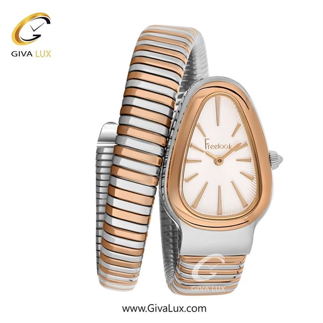 ساعت مچی اورجینال زنانه فریلوک Freelook رزگلد | نقره ای-رزگلد| سفید| کد رفرنس FL.1.10422-4