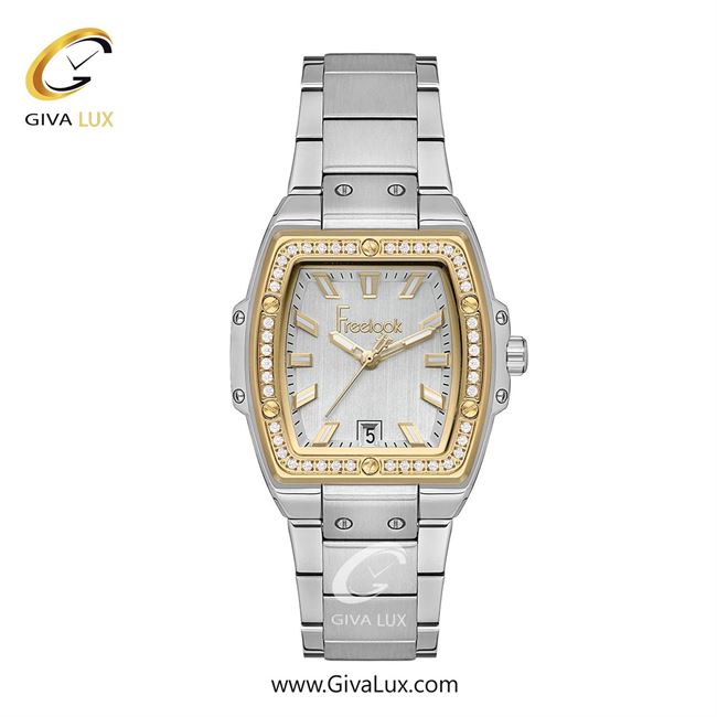 ساعت مچی اورجینال زنانه فریلوک Freelook طلایی | نقره ای| نقره ای| کد رفرنس FL.1.10424-3