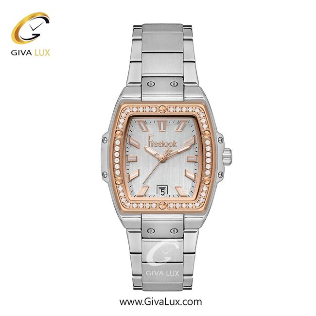 ساعت مچی اورجینال زنانه فریلوک Freelook رزگلد | نقره ای| نقره ای| کد رفرنس FL.1.10424-5