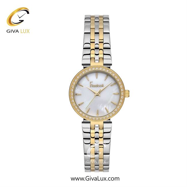 ساعت مچی اورجینال زنانه فریلوک Freelook طلایی | نقره ای-طلایی| نقره ای| کد رفرنس FL.1.10426-3
