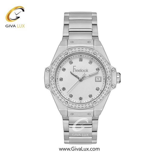 ساعت مچی اورجینال زنانه فریلوک Freelook نقره ای | نقره ای| نقره ای| کد رفرنس FL.1.10434-1