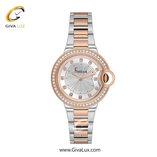 ساعت مچی اورجینال زنانه فریلوک Freelook رزگلد | رزگلد-نقره ای| نقره ای| کد رفرنس FL.1.10449-5