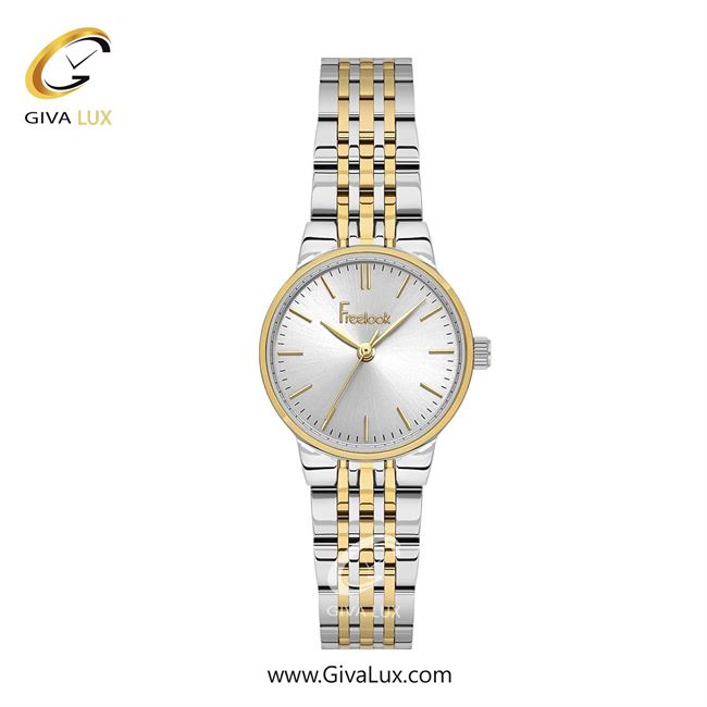 ساعت مچی اورجینال زنانه فریلوک Freelook طلایی | طلایی-نقره ای| نقره ای| کد رفرنس FL.1.10458.5