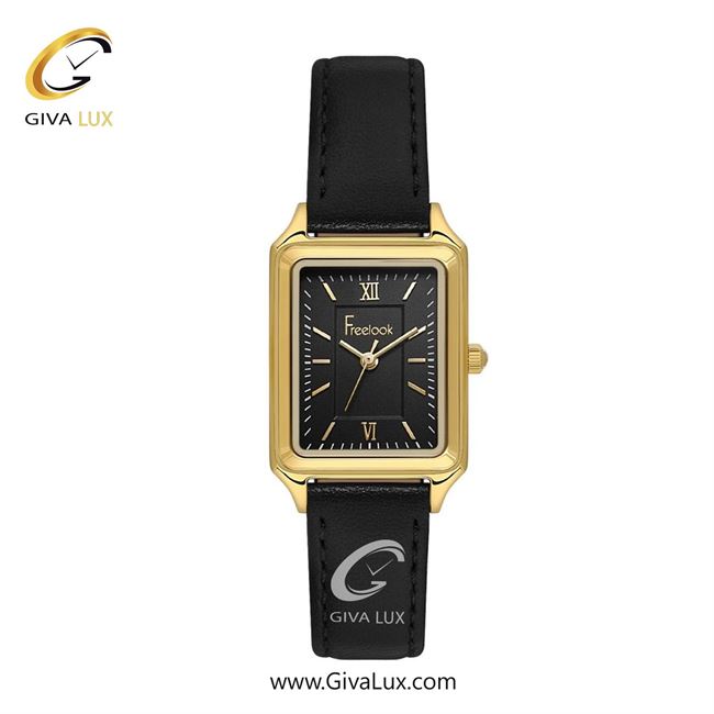 ساعت مچی اورجینال زنانه فریلوک Freelook طلایی | مشکی| مشکی| کد رفرنس FL.1.10500-3