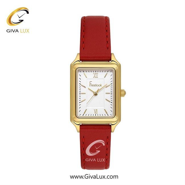 ساعت مچی اورجینال زنانه فریلوک Freelook طلایی | قرمز| سفید| کد رفرنس FL.1.10500-5