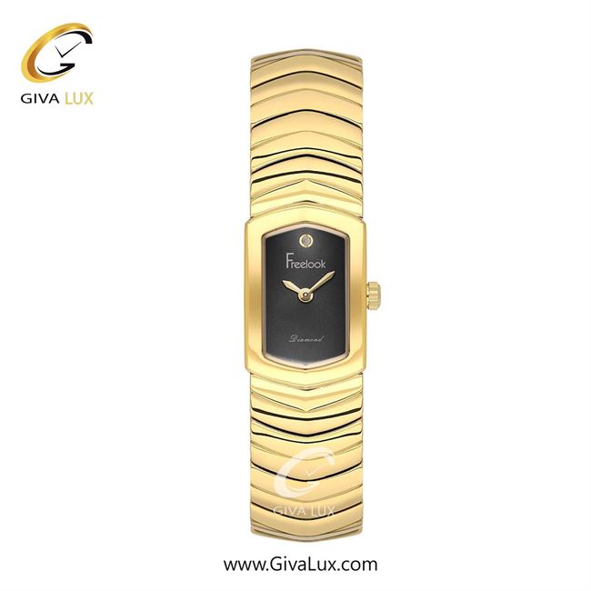ساعت مچی اورجینال زنانه فریلوک Freelook طلایی | طلایی| مشکی| کد رفرنس FL.1.10504-5