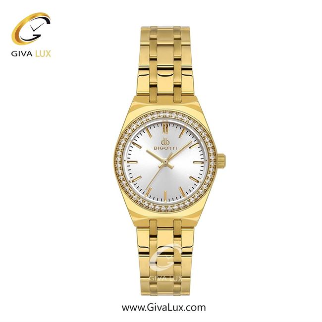 ساعت مچی اورجینال زنانه بیگوتی BIGOTTI طلایی | طلایی| نقره ای| کد رفرنس BG.1.10615-3