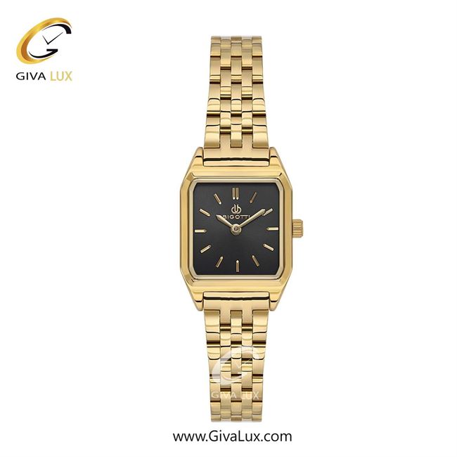 ساعت مچی اورجینال زنانه بیگوتی BIGOTTI طلایی | طلایی| مشکی| کد رفرنس BG.1.10619-3