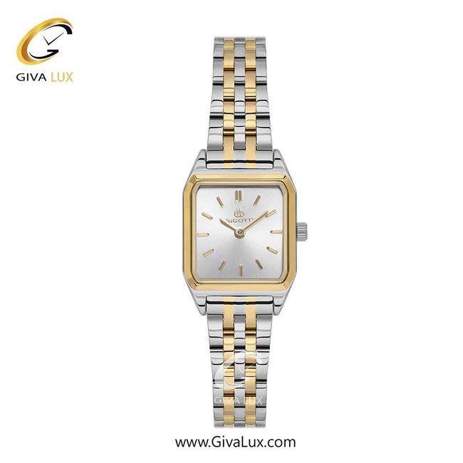 ساعت مچی اورجینال زنانه بیگوتی BIGOTTI طلایی | طلایی-نقره ای| نقره ای| کد رفرنس BG.1.10619-4