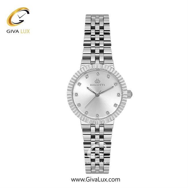 ساعت مچی اورجینال زنانه بیگوتی BIGOTTI نقره ای | نقره ای| نقره ای| کد رفرنس BG.1.10620-1