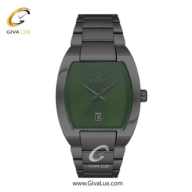 ساعت مچی اورجینال مردانه بیگوتی BIGOTTI تیتانیوم | تیتانیوم| سبز| کد رفرنس BG.1.10637-4