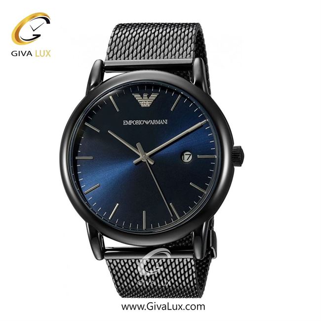 ساعت مچی اورجینال مردانه امپریو آرمانی مشکی | مشکی| سرمه ای| کد رفرنس ar11053