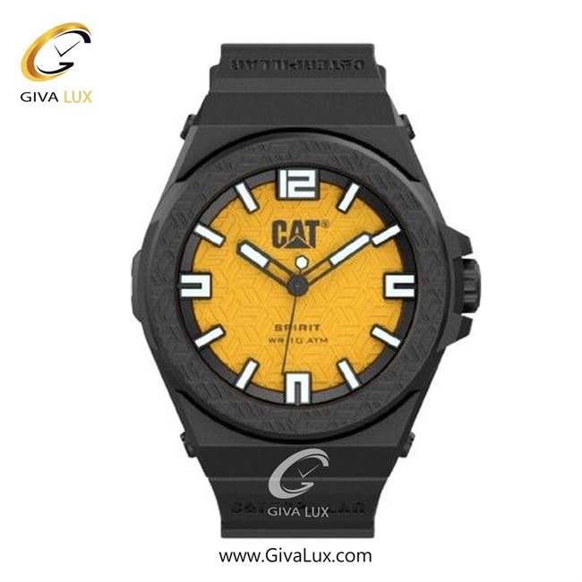 ساعت مچی اورجینال مردانه کاترپیلار | CATERPILLAR | کترپیلار | CAT  تیتانیوم | تیتانیوم| زرد| کد رفرنس LO.111.21.711