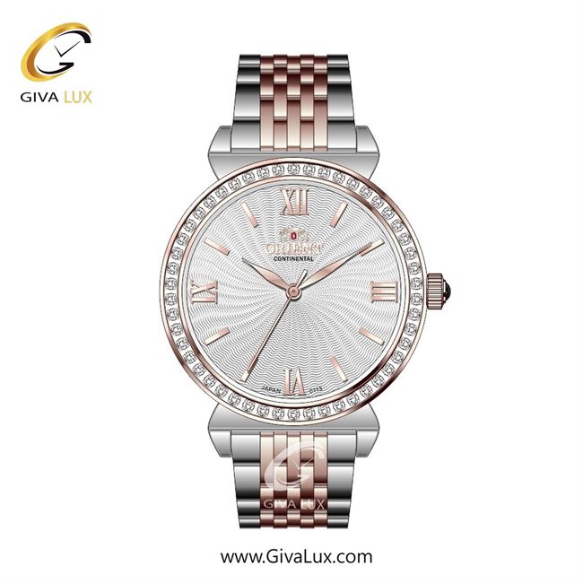 ساعت مچی اورجینال زنانه اورینت (کانتیننتال) | Orient (Continental) رزگلد | رزگلد-نقره ای| نقره ای| کد رفرنس 0113
