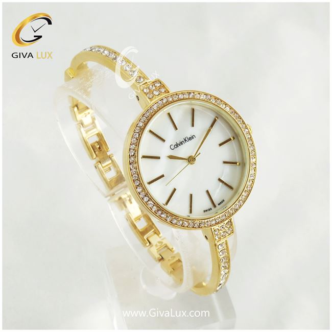 ساعت زنانه بند فلزی کلوین کلین 