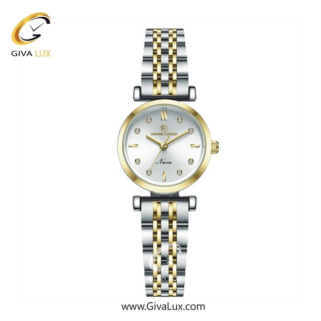 ساعت مچی اورجینال زنانه دنیل سزار طلایی | طلایی-نقره ای| نقره ای| کد رفرنس DC-1143