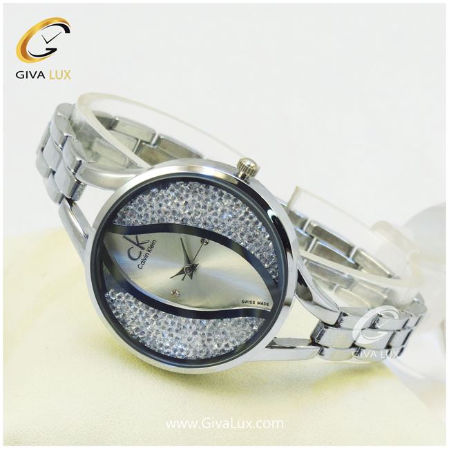 ساعت زنانه نگین متحرک کلوین کلین