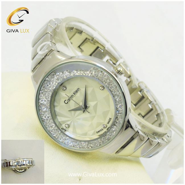 ساعت زنانه نگین متحرک کلوین کلین