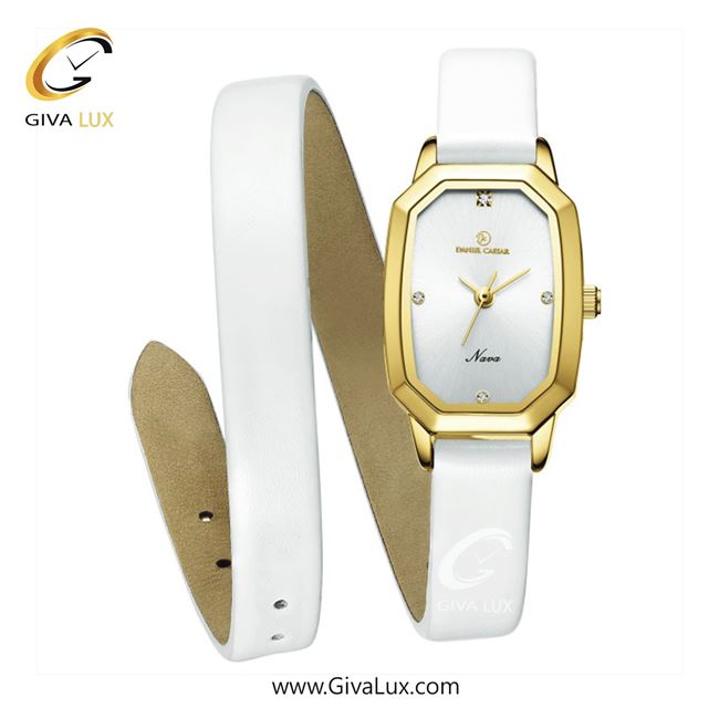 ساعت مچی اورجینال زنانه دنیل سزار طلایی | سفید| نقره ای| کد رفرنس DC-1153