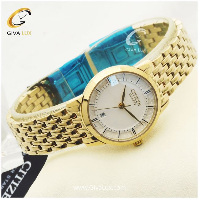 ساعت مچی زنانه فول استیل سیتیزن تقویم دار