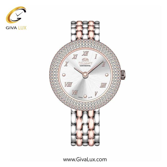 ساعت مچی اورجینال زنانه اورینت (کانتیننتال) | Orient (Continental) رزگلد | نقره ای-رزگلد| نقره ای| کد رفرنس 0119