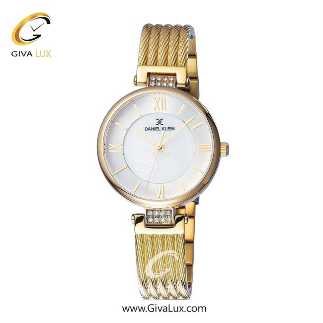 ساعت مچی اورجینال زنانه دنیل کلین طلایی | طلایی| نقره ای| کد رفرنس DK11901-4