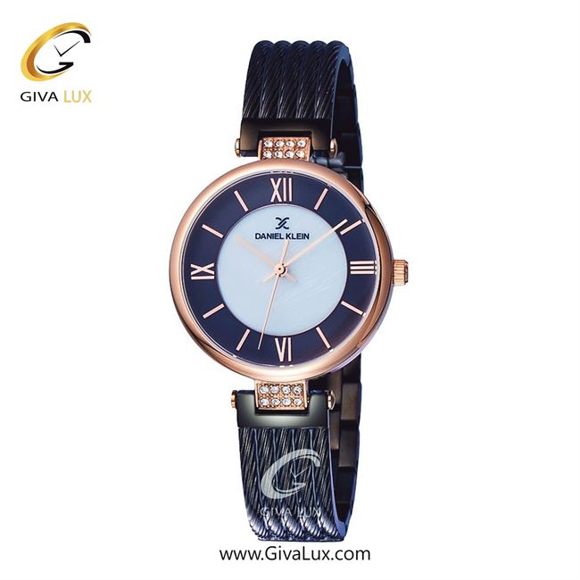 ساعت مچی اورجینال زنانه دنیل کلین رزگلد | مشکی| مشکی-نقره ای| کد رفرنس DK11901-6