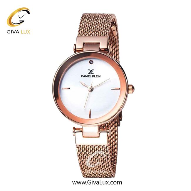 ساعت مچی اورجینال زنانه دنیل کلین رزگلد | رزگلد| نقره ای| کد رفرنس DK11903-2