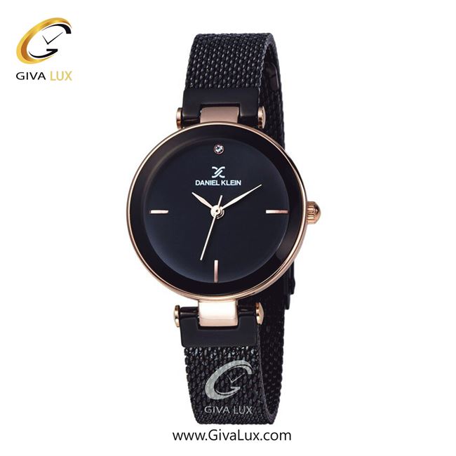 ساعت مچی اورجینال زنانه دنیل کلین رزگلد | مشکی| مشکی| کد رفرنس DK11903-5