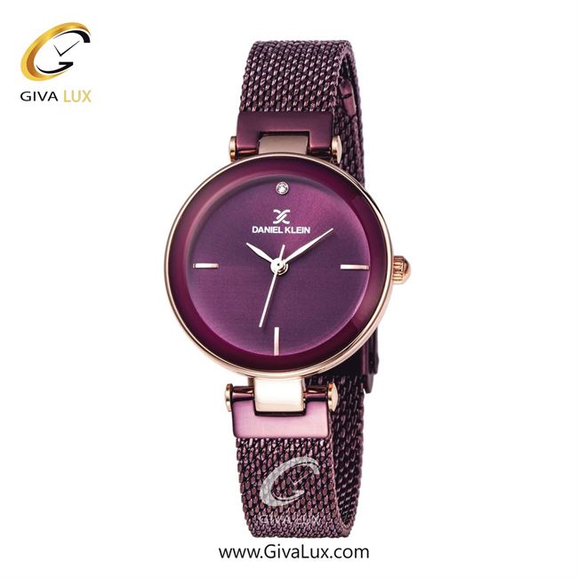 ساعت مچی اورجینال زنانه دنیل کلین رزگلد | زرشکی| زرشکی| کد رفرنس DK11903-6