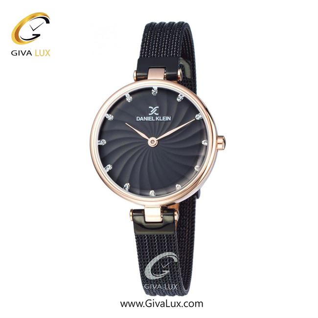 ساعت مچی اورجینال زنانه دنیل کلین رزگلد | مشکی| مشکی| کد رفرنس DK11904-5