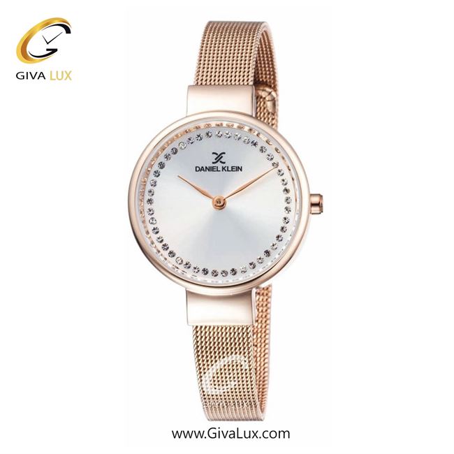 ساعت مچی اورجینال زنانه دنیل کلین رزگلد | رزگلد| نقره ای| کد رفرنس DK11943-2