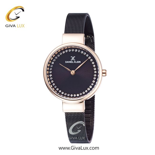 ساعت مچی اورجینال زنانه دنیل کلین رزگلد | مشکی| مشکی| کد رفرنس DK11943-5