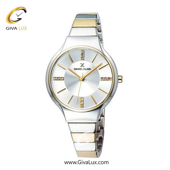 ساعت مچی اورجینال زنانه دنیل کلین نقره ای-طلایی | نقره ای-طلایی| نقره ای| کد رفرنس DK11947-6