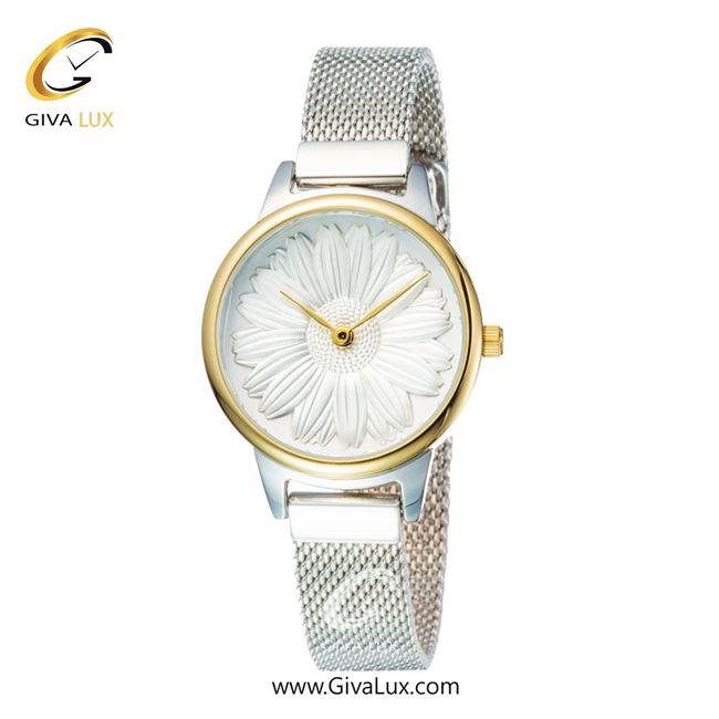 ساعت مچی اورجینال زنانه دنیل کلین طلایی | نقره ای| نقره ای-گلدار/طرحدار| کد رفرنس DK11952-6