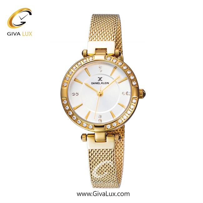 ساعت مچی اورجینال زنانه دنیل کلین طلایی | طلایی| نقره ای| کد رفرنس DK11954-5