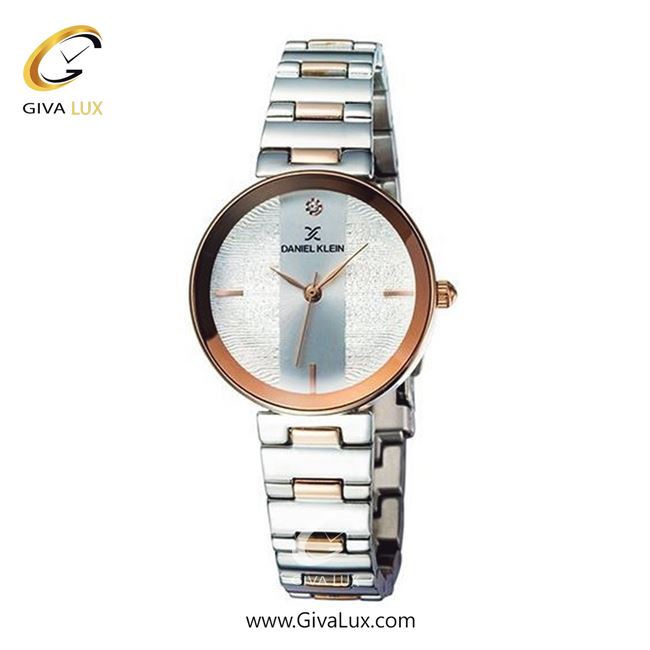 ساعت مچی اورجینال زنانه دنیل کلین رزگلد | نقره ای-رزگلد| نقره ای| کد رفرنس DK11955-3