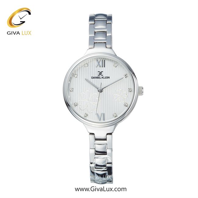 ساعت مچی اورجینال زنانه دنیل کلین نقره ای | نقره ای| گلدار/طرحدار-نقره ای| کد رفرنس DK11957-1