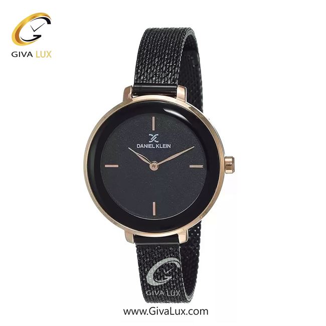 ساعت مچی اورجینال زنانه دنیل کلین رزگلد | مشکی| مشکی| کد رفرنس DK11960-4
