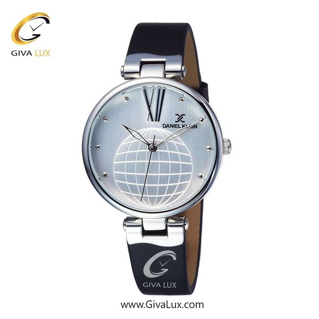ساعت مچی اورجینال زنانه دنیل کلین نقره ای | مشکی| نقره ای-گلدار/طرحدار| کد رفرنس DK11963-1