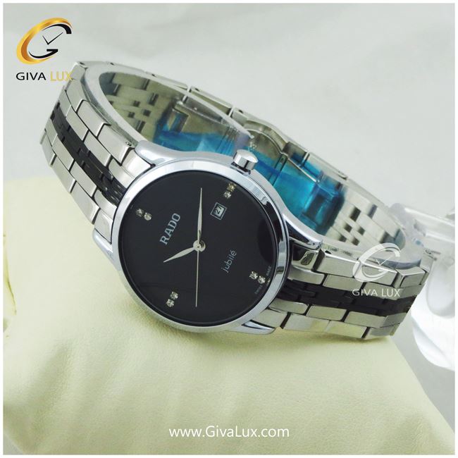 ساعت مچی زنانه فول استیل رادو تقویم دار