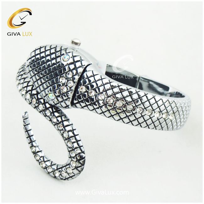 ساعت مچی زنانه طرح مار گوچی