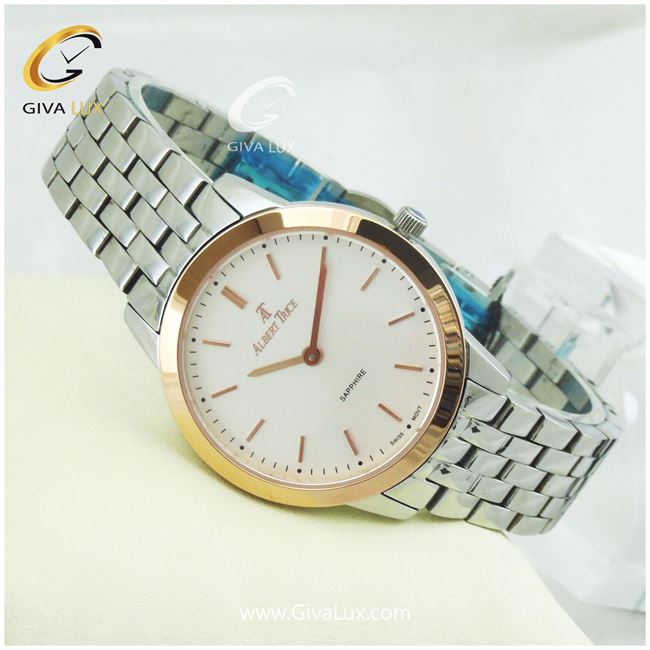 ساعت مچی زنانه فول استیل آلبرت ترایس مدل AT20293