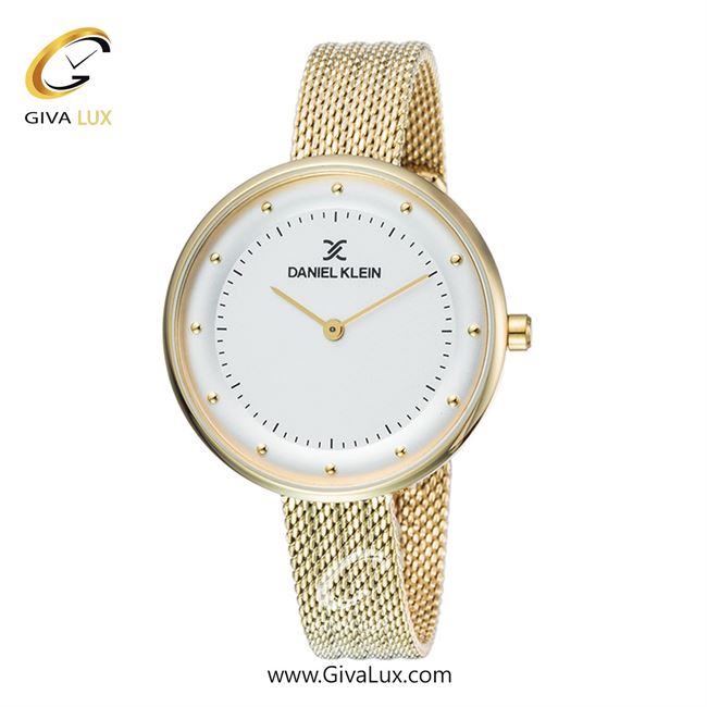 ساعت مچی اورجینال زنانه دنیل کلین طلایی | طلایی| نقره ای| کد رفرنس DK11984-4