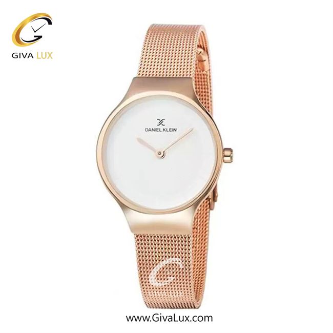 ساعت مچی اورجینال زنانه دنیل کلین رزگلد | رزگلد| سفید| کد رفرنس DK11986-2