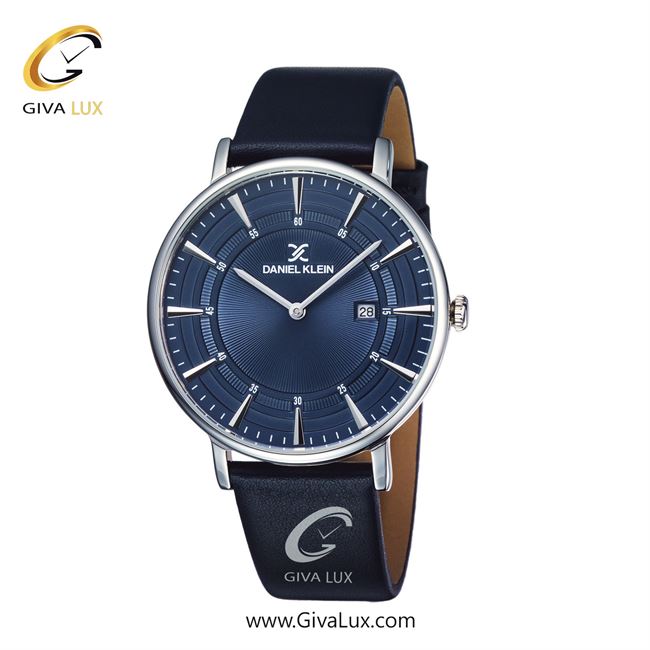 ساعت مچی اورجینال مردانه دنیل کلین نقره ای | سرمه ای| سرمه ای| کد رفرنس DK11997-4
