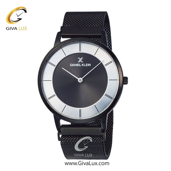 ساعت مچی اورجینال مردانه دنیل کلین مشکی | مشکی| مشکی-نقره ای| کد رفرنس DK12007-7