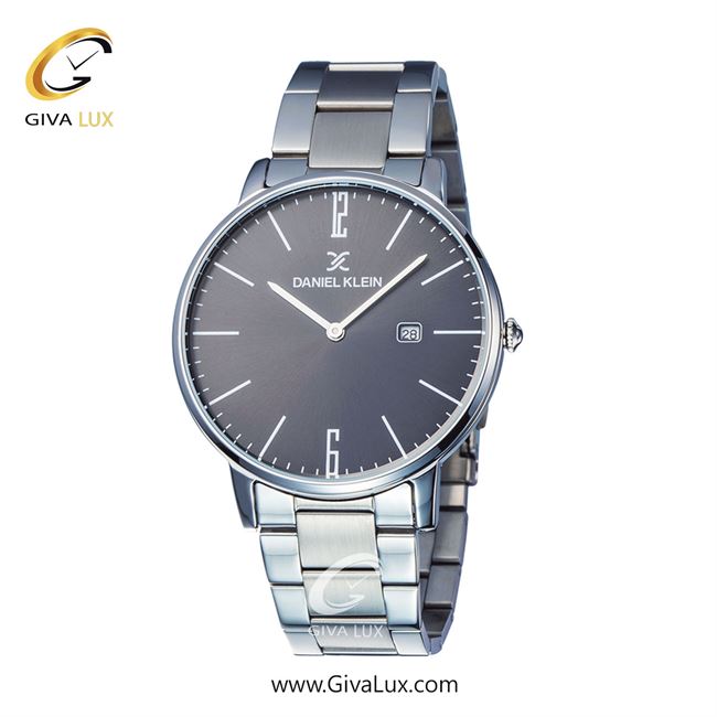 ساعت مچی اورجینال مردانه دنیل کلین نقره ای | نقره ای| دودی|تیتانیوم| کد رفرنس DK12008-5