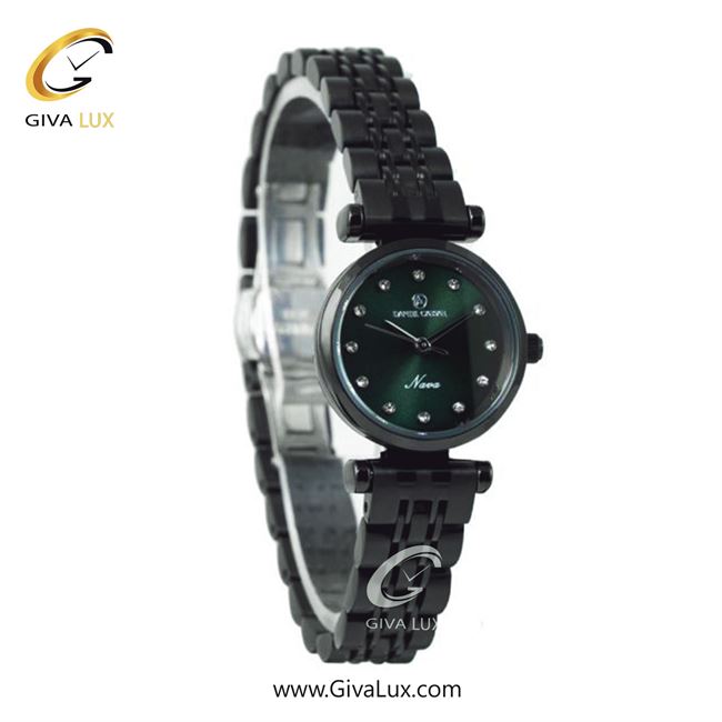 ساعت مچی اورجینال زنانه دنیل سزار مشکی | مشکی| سبز یشمی تیره| کد رفرنس DC-1201