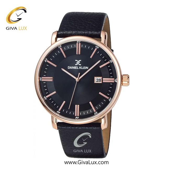 ساعت مچی اورجینال مردانه دنیل کلین رزگلد | مشکی| مشکی| کد رفرنس DK12012-2